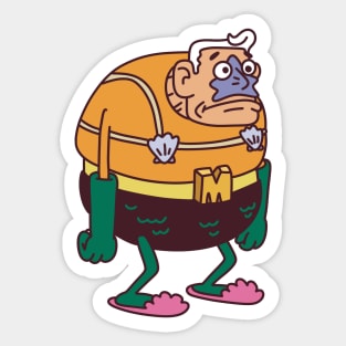 Mermaid Man Sticker